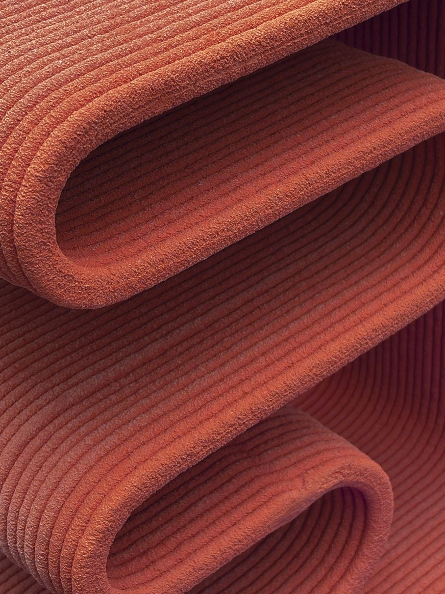 Terracotta printed loops